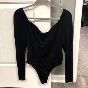 Size small, bodysuit black bodysuit from Lulus. Never worn.